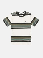 Little Boys Knowstone Crew Short Sleeve Tee - Off White