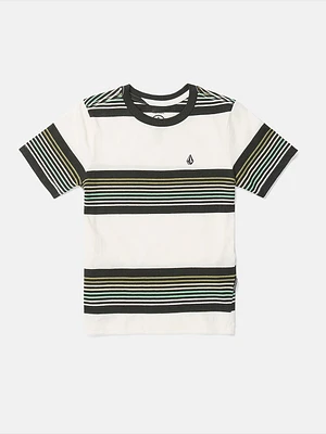 Little Boys Knowstone Crew Short Sleeve Tee - Off White