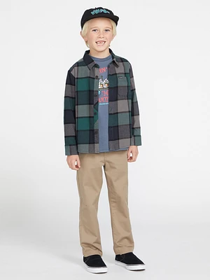 Little Boys Caden Plaid Flannel