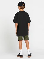 Little Boys Break It Short Sleeve Tee - Black