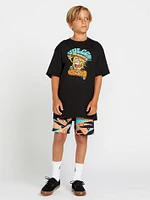 Little Boys Pizzapower Short Sleeve Tee