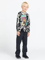 Little Boys Featured Artist Tetsunori Long Sleeve Tee - Black White