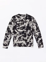 Little Boys Featured Artist Tetsunori Long Sleeve Tee - Black White