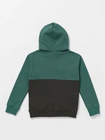 Little Boys Divided Pullover - Ranger Green