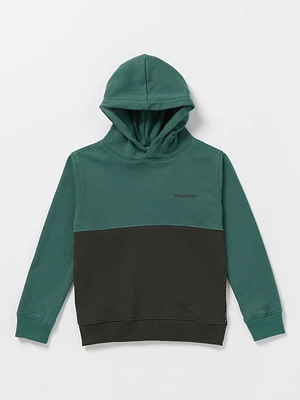 Little Boys Divided Pullover - Ranger Green