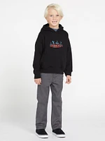 Little Boys Combust Fleece Pullover - Black