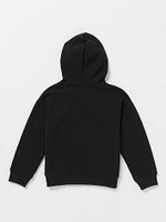 Little Boys Combust Fleece Pullover - Black