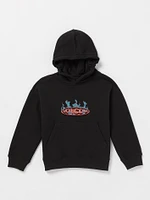 Little Boys Combust Fleece Pullover - Black