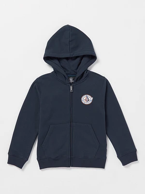 Little Boys Hi Flyer Zip Jacket - Navy