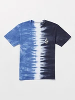 Little Boys Iconic Stone Plus Short Sleeve Tee - Denim