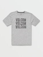 Little Boys Vibes Time Short Sleeve Tee - Heather Grey