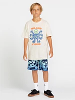 Little Boys Octoparty Short Sleeve Tee