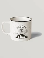 Volcom Camper Mug - White Black