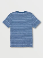 Static Stripe Crew Short Sleeve Shirt