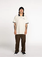 Skate Vitals Chris Pfanner Short Sleeve Shirt - White Flash