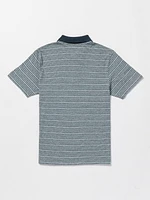 Static Stone Polo Short Sleeve Shirt - Navy