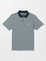 Static Stone Polo Short Sleeve Shirt - Navy