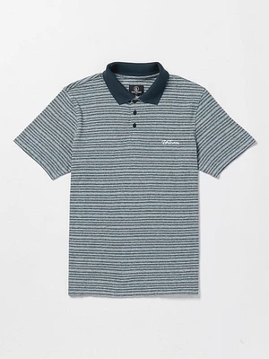 Static Stone Polo Short Sleeve Shirt - Navy