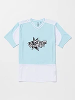 Volcom Entertainment Noa Deane Short Sleeve Crew Shirt - Misty Blue