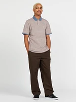 Veeco Vital Short Sleeve Polo - Slate Blue