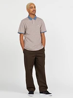 Veeco Vital Short Sleeve Polo - Slate Blue