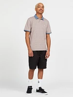 Veeco Vital Short Sleeve Polo - Slate Blue