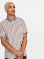 Veeco Vital Short Sleeve Polo - Slate Blue