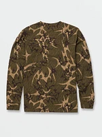 Punch Dagger Crew Long Sleeve Shirt - Army