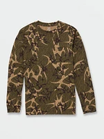 Punch Dagger Crew Long Sleeve Shirt - Army