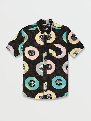 Volcom Entertainment Long Playing Woven Short Sleeve Shirt