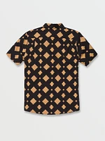 Grit Mandala Short Sleeve Shirt - New Black