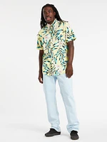 Tropical Hideout Short Sleeve Shirt - Glimmer Yellow