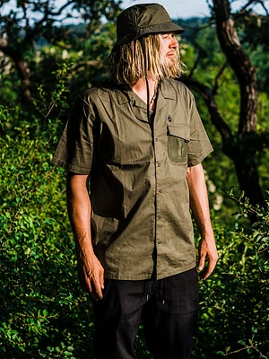 Skate Vitals Alec Majerus Short Sleeve Shirt - Winter Moss