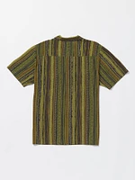 Skate Vitals Simon Bannerot Woven Short Sleeve Shirt - Dark Khaki