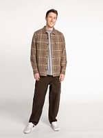 Skate Vitals Grant Taylor Long Sleeve Shirt - Dark Khaki