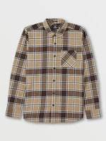 Caden Plaid Long Sleeve Flannel