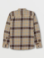 Caden Plaid Long Sleeve Flannel