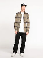 Caden Plaid Long Sleeve Flannel