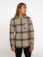 Caden Plaid Long Sleeve Flannel