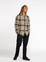 Caden Plaid Long Sleeve Flannel