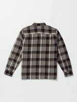 Brickstone Lined Flannel Long Sleeve Shirt - Dirty White