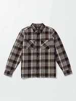 Brickstone Lined Flannel Long Sleeve Shirt - Dirty White