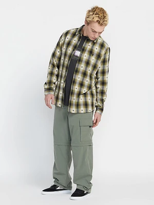 Skate Vitals Simon Bannerot Woven Flannel - Expedition Green