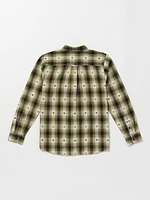 Skate Vitals Simon Bannerot Woven Flannel - Expedition Green