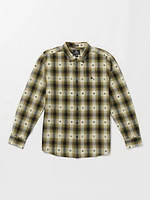 Skate Vitals Simon Bannerot Woven Flannel - Expedition Green