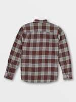 Caden Plaid Long Sleeve Flannel