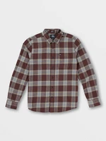 Caden Plaid Long Sleeve Flannel