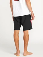 Surf Vitals Jack Robinson Mod Trunks - Black