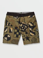 Geo Stoney Trunks - Service Green