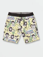 Surf Vitals Ozzy Stoneys Trunks 19 - Glimmer Yellow